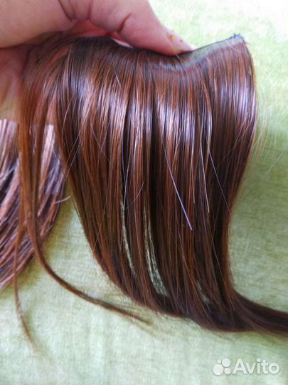 Волосы на заколках