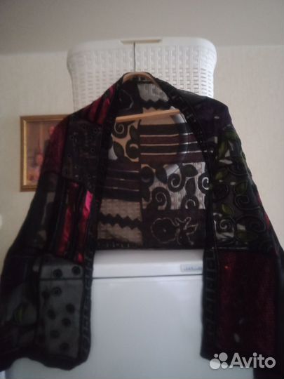 Палантины панбархатные 2 шт