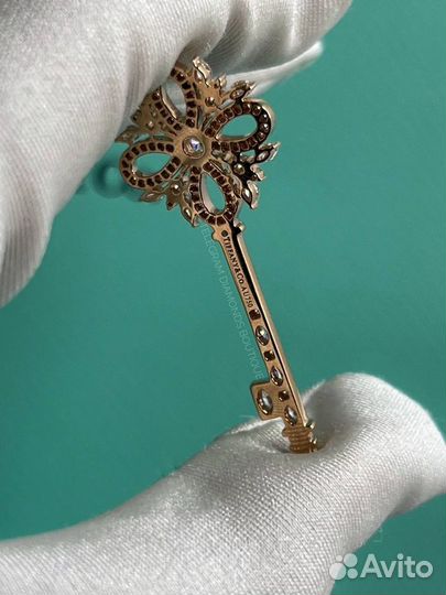 Колье Tiffany & co Victoria Key розовое золото