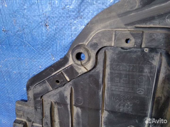 Защита картера задняя Mazda 6 3 GJ 2012-2024