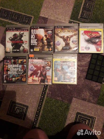 Диски на ps3
