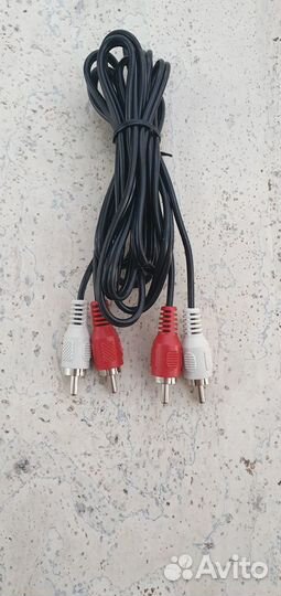 Кабель 2RCA - 2RCA, 1.8 м