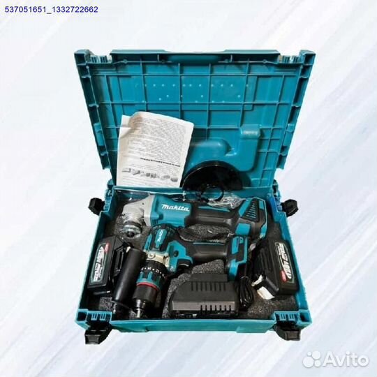 Набор Makita 2в1 ушм+Шуруповерт