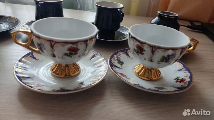 Кофейные фарфор Япония, Бронницкий завод СССР