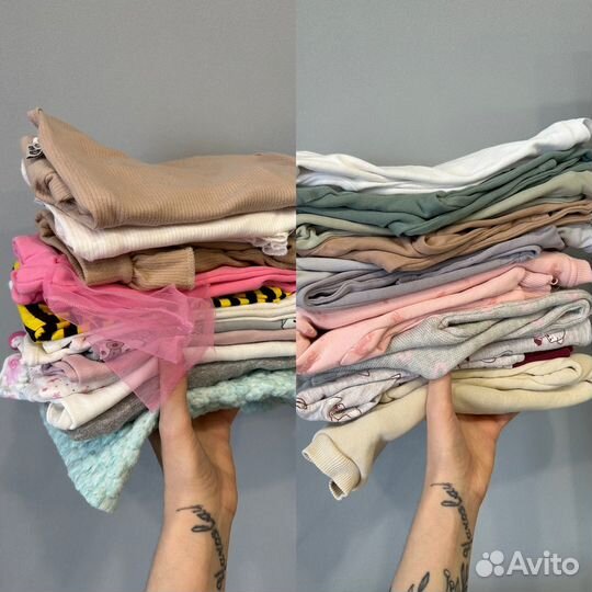 Пакет вещей на девочку 68-74
