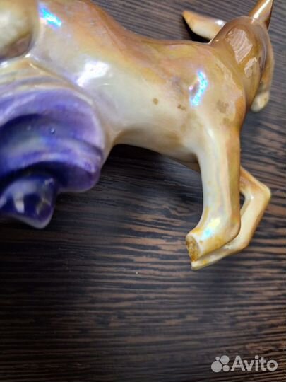 Фарфоровая статуэтка олененок