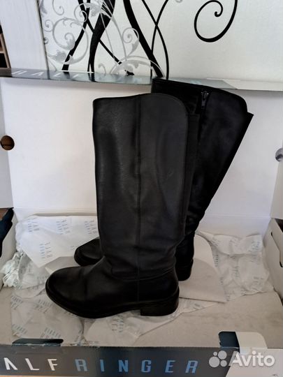 Зимние женские сапоги 38 натуральная кожа