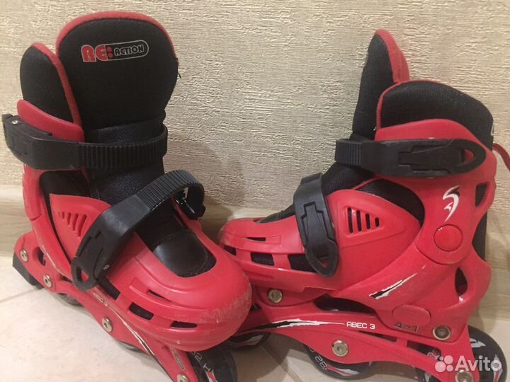 Ролики детские с комплектом защиты