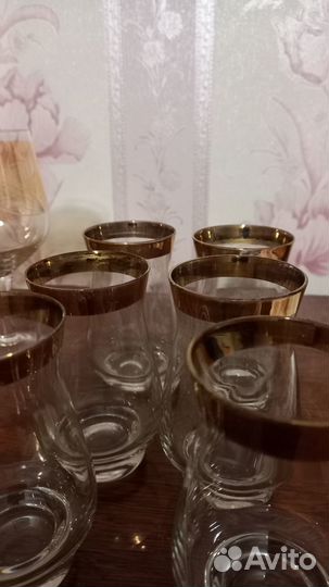 Фужеры, стопки большие бу по