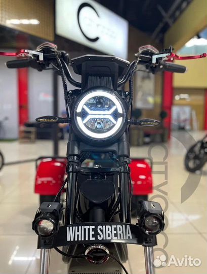 Электроскутер White Siberia WS-PRO trike 3000w