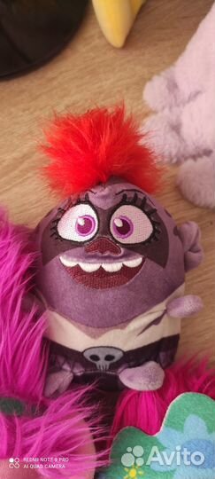 Мягкие игрушки Тролли пакетом