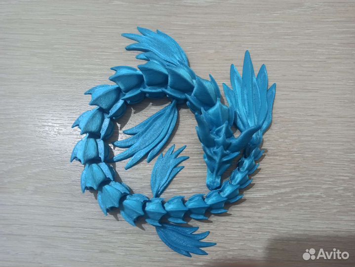 Подвижный дракон, 3D печать