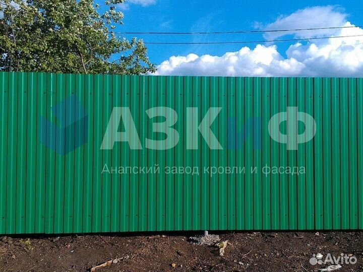 Профнастил/профлист для забора от производителя