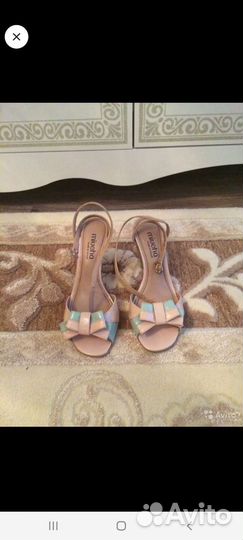 Туфли кожаные