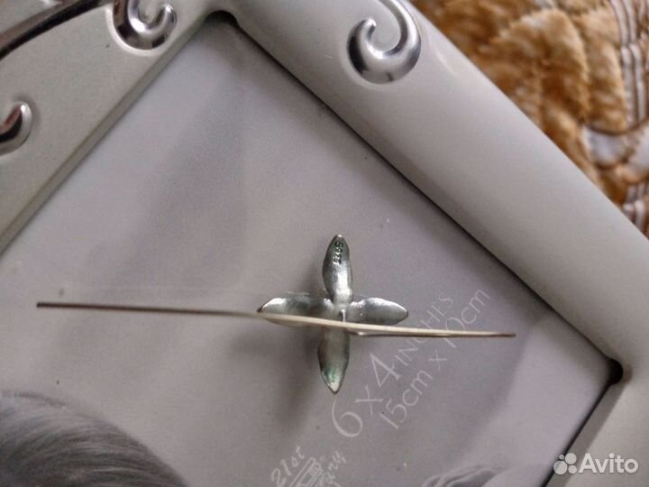 Серьги серебряные