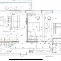 2-к. квартира, 82 м², 1/3 эт.