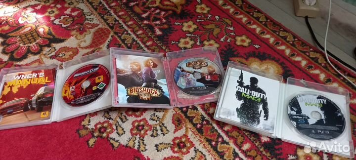 Диски на пс 3