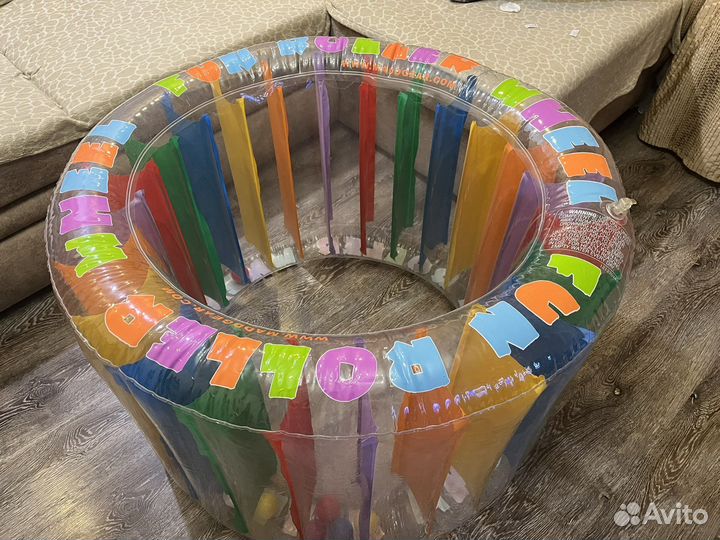 Надувной игровой центр - водяное колесо