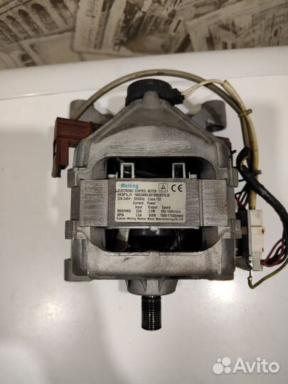 Электродвигатель стиральной машины indesit wisl103