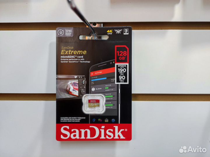 MicroSD Sandisk Extreme 128GB