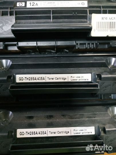 Картриджи б/у и новые, оригинальные и совместимые