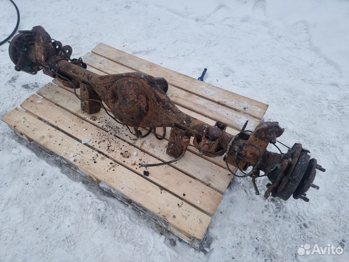 Задний мост в сборе great wall hover h2 h3 2.4 мкп