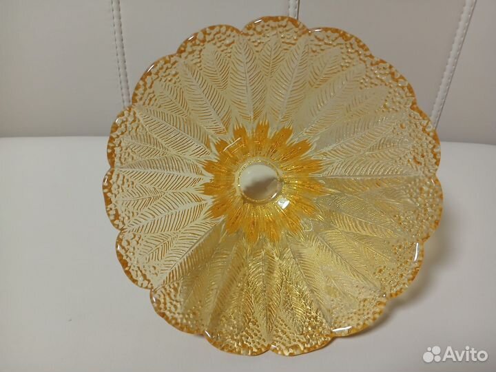 Салатники цветной хрусталь СССР