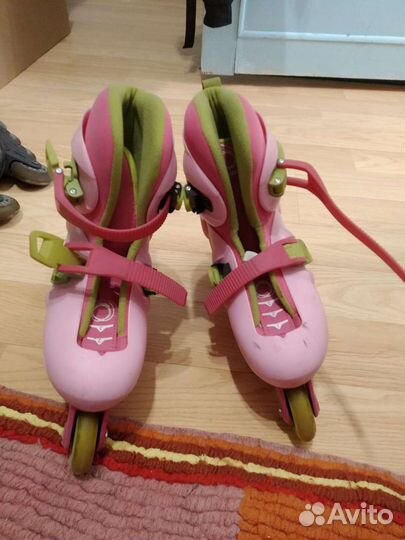 Роликовые коньки детские раздвижные