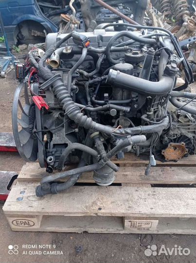 Двигатель Audi, Volkswagen 1,9 TDI AVB c00-04 г