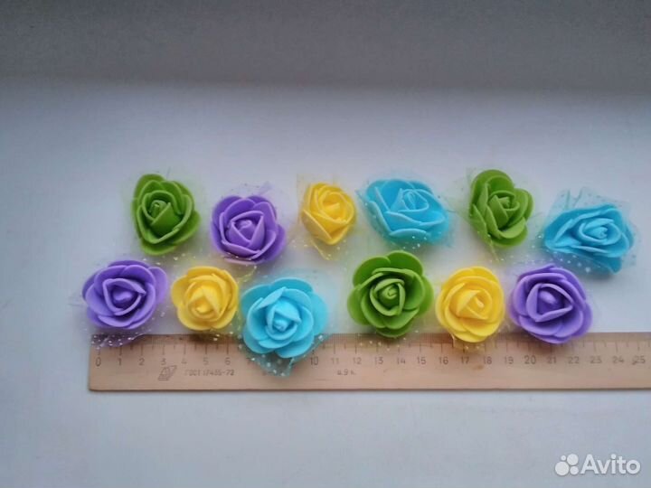 Розы из фоамирана для творчества