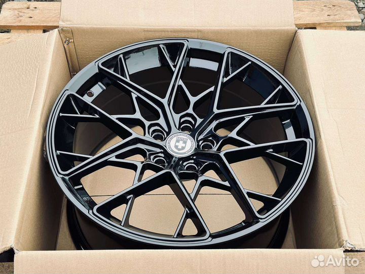 HRE r18 ff10 5-114.3 черный глянец