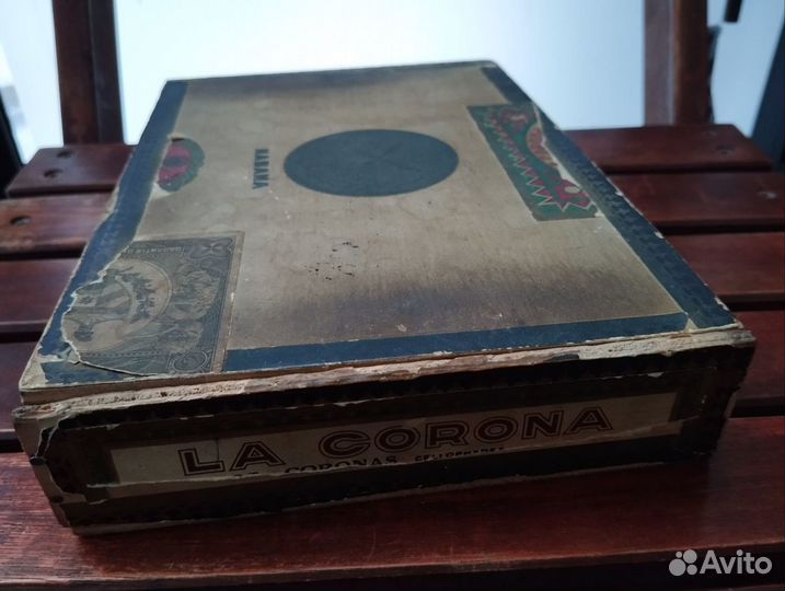Коробка для сигар винтаж Куба