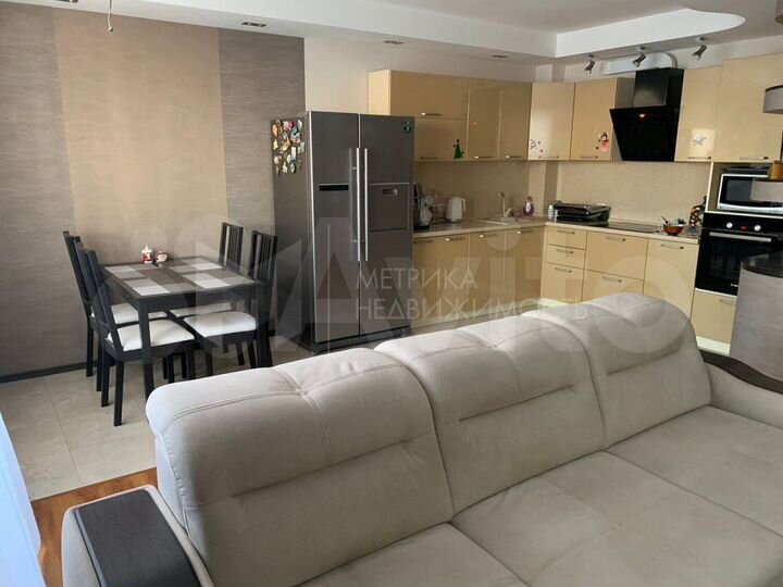 3-к. квартира, 107 м², 19/20 эт.