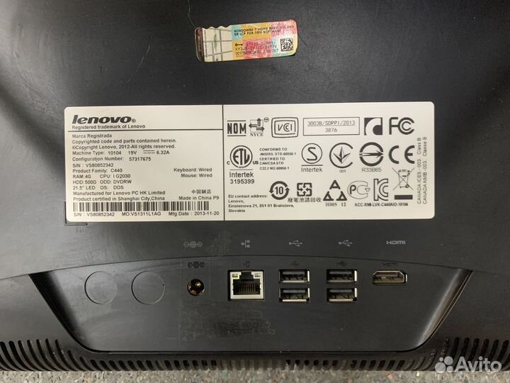 Моноблок Lenovo C440