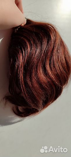 Шиньон из натуральных волос