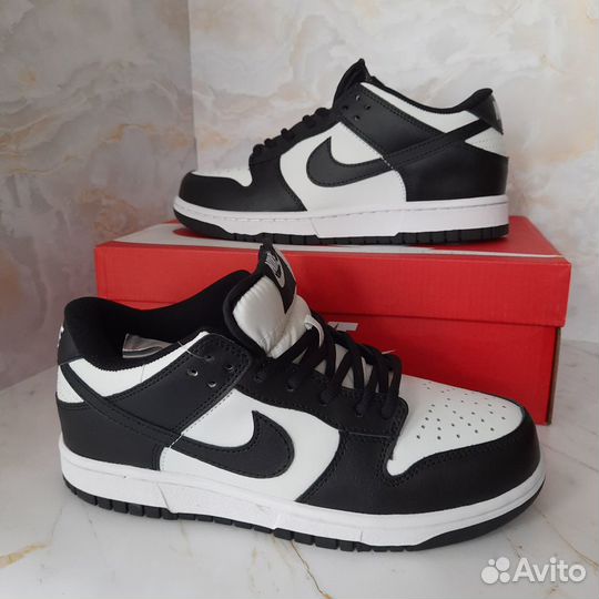 Кроссовки Nike Dunk Low Retro Black White