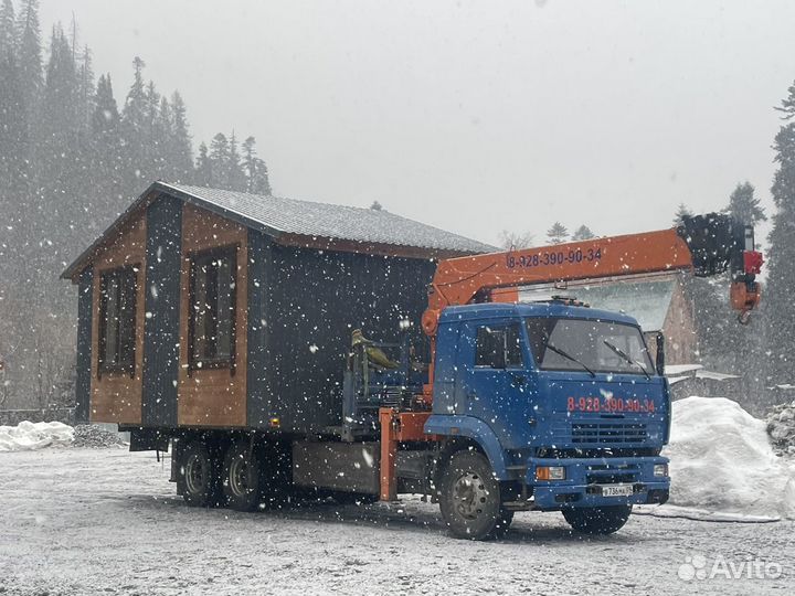 Аренда и услуги манипулятора, стрела 7.5 т, 19 м, борт 16 т, 7 м