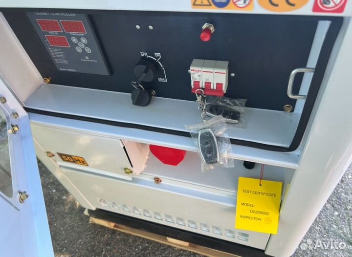 Дизельный генератор 15 kW G-power трехфазный с пос