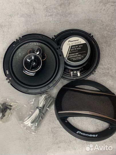 Динамики Pioneer 16 см. новые