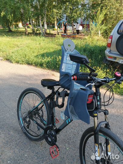 Детское велокресло переднее