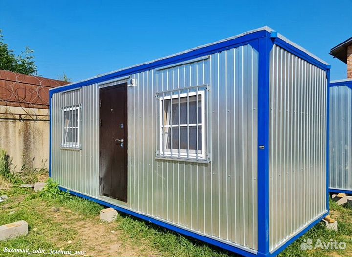 Вагончик бытовка 6 x 2.4 м