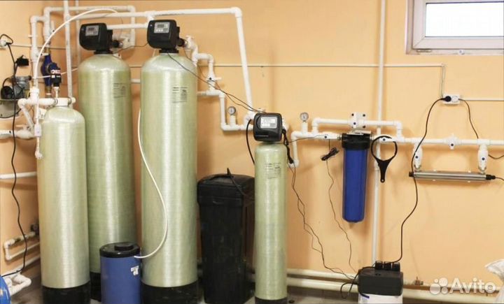 Система очистки воды от железа для предприятий