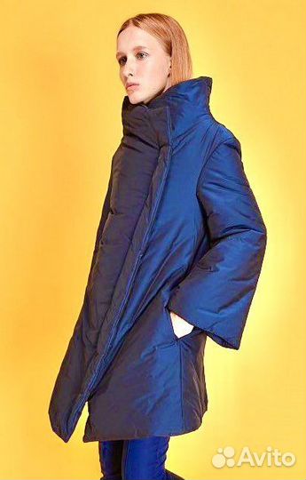 Mezzatorre пальто ассиметричное Италия 42-44