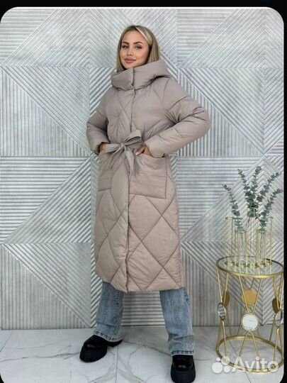 Пуховик женский M, L