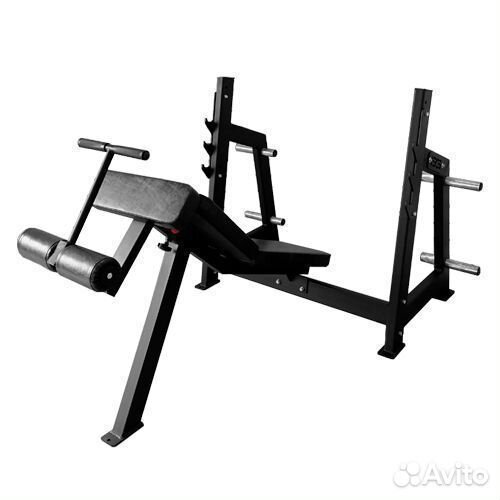 Скамья для жима под углом вниз bronze GYM AL-306