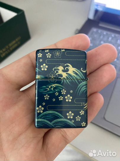 Zippo asian bird design 48684