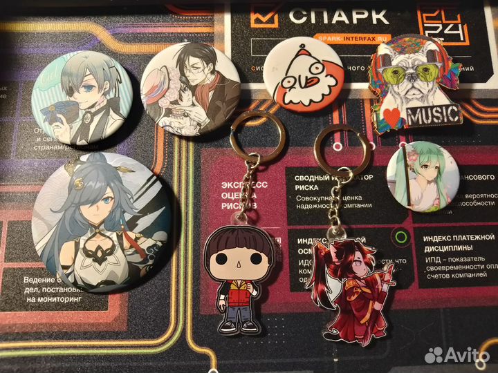 Мерч по играм и аниме