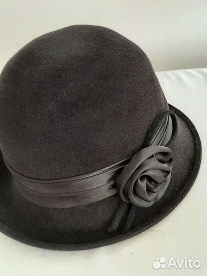Шляпа фетровая женская