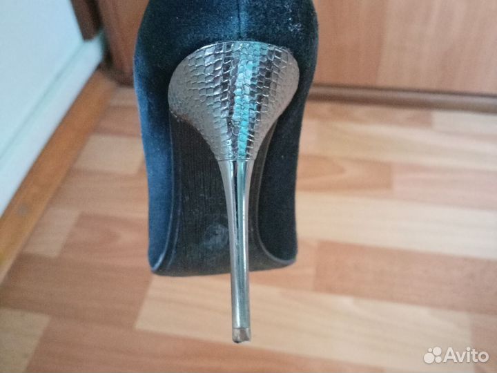 Туфли женские 36 размер натуральная замша