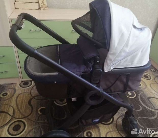 Коляска 2 в 1 Chicco Urban Plus Crossover